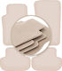 Premium Beige Fußmatten Chevrolet Camaro V 2006-2015