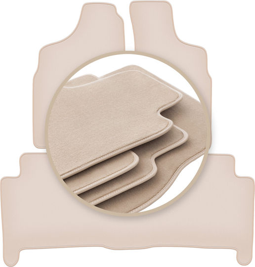 Premium Beige Floor Mats Volkswagen Phaeton Long Sedan 2002-2012