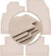 Premium Beige Car Mats for Chevrolet Cruze Hatchback Sedan and Wagon 2008-2016