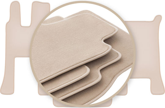 Premium Beige Floor Mats Mercedes Actros Mp4 Wide Cabin 2011