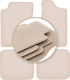 Premium Beige Car Mats for Audi 90 B3 Sedan 1986-1991