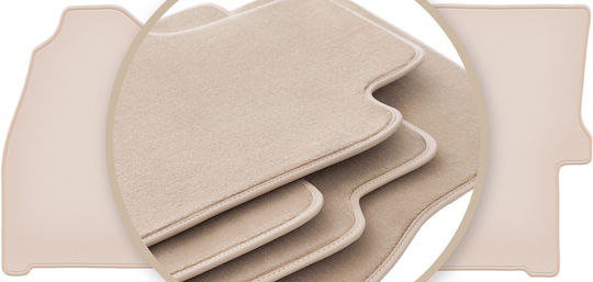Premium Beige Car Mats Volkswagen Crafter Delivery Vehicle 2006-2019