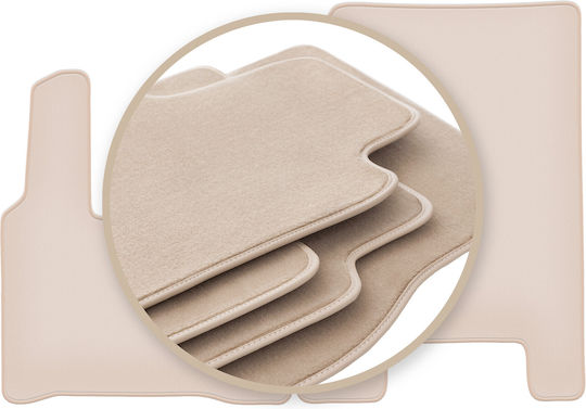 Premium Beige Floor Mats Mercedes Actros Mp4 Truck 2011