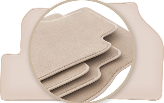 Premium Beige Floor Mats Ford Transit Connect Van 2003-2012
