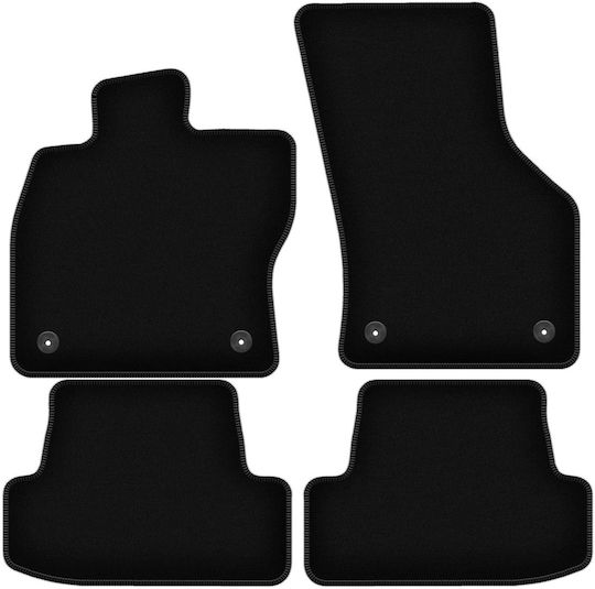 Basic Black Velvet Floor Mats Audi A3 8v Hatchback 5-door Cabriolet 2012