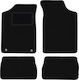 Black Velvet Floor Mats Peugeot 106 Hatchback 1991-2003