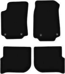 Basic Black Velvet Floor Mats Audi 200 C3 Sedan Avant 1983-1991