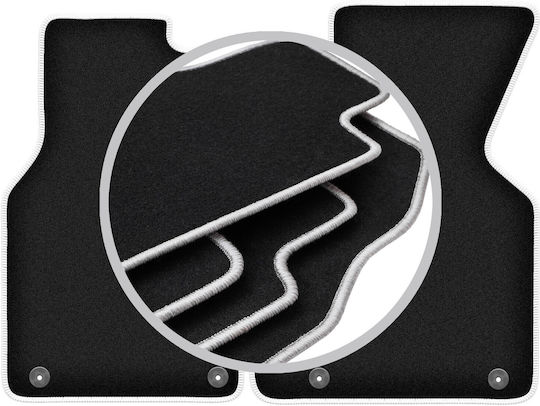 Carlux-silver Car Mats Volkswagen Transporter T4 Multivan Delivery 1993-2001