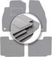 Gray Car Mats Opel Adam Hatchback 2012