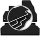 Carlux-silver Car Mats Mercedes Citan Kombivan 2012