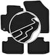 Carlux-silver Car Mats Suzuki Sx4 I Hatchback 2006-2014