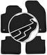 Carlux-silver Car Mats Lancia Delta Iii Hatchback 2008-2014