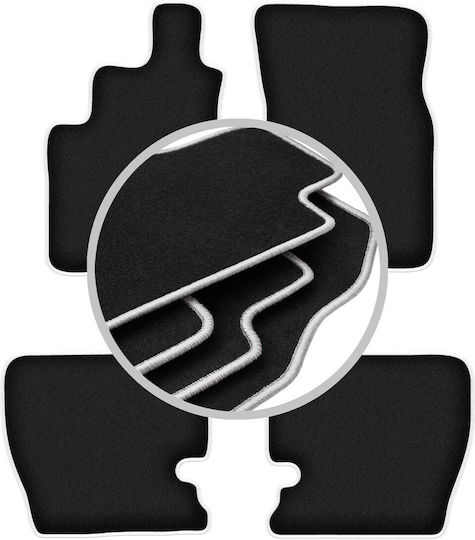 Carlux-silver Car Mats Daewoo Musso Suv 1993-2005