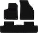 Black Velvet Floor Mats Chevrolet Tacuma Minivan 2000-2011