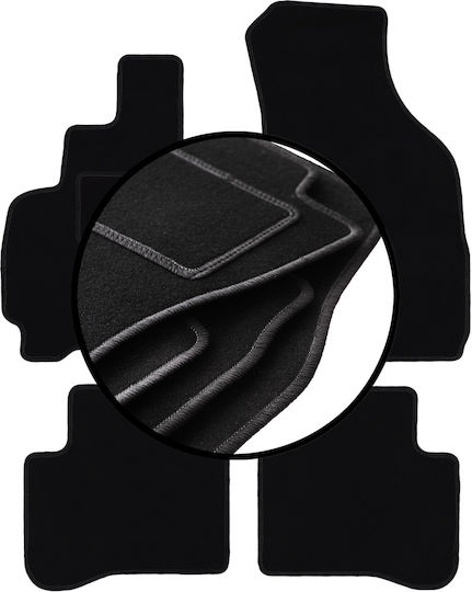 Velour Carpet Car Mats Set Hyundai Atos Hatchback 1997-2008