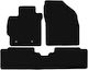 Basic Black Velvet Car Mats Toyota Auris I Hatchback 2006-2013