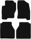 Basic Black Velvet Floor Mats Nissan Navara Iii D40 Pickup 2005-2011