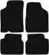 Basic Black Velvet Floor Mats Kia Sephia Ii Sedan 1997-2001