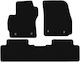 Basic Black Velvet Floor Mats Mazda 5 I Minivan 2005-2010