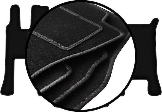 Velour Mats Set Mercedes Actros Mp4 Wide Cabin 2011