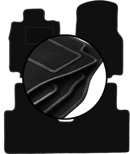Velours Fußmatten Set Mercedes Vaneo W414 Minivan 2001-2005