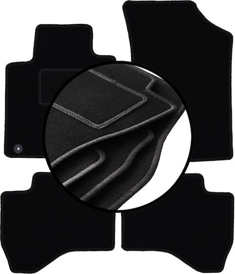 Set covorașe din velur Citroen C1 I Hatchback 2005-2014