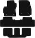 Basic Black Velvet Floor Mats Mazda 5 I 7-seater 2005-2010