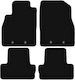 Basic Black Velvet Floor Mats Chevrolet Volt Hatchback 2012-2017