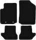 Basic Black Velvet Floor Mats Citroen C3 Pluriel Convertible 2003-2010
