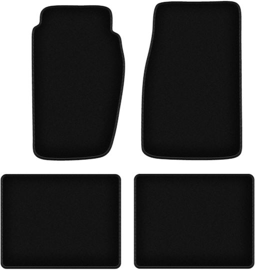 Basic Black Velvet Floor Mats Jeep Grand Cherokee Xj Off-road 1992-1998