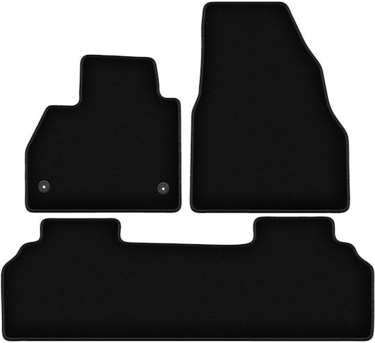 Basic Black Velvet Floor Mats Mercedes Citan Kombivan 2012