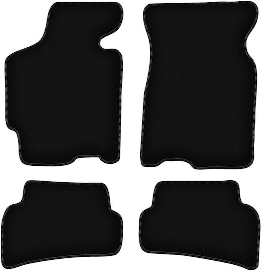 Basic Black Velvet Car Mats Mazda Xedos 6 Sedan 1992-1999