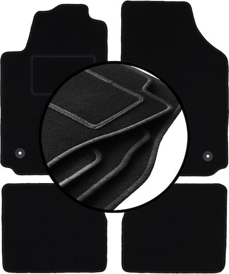 Velour Carpet Mats Set Audi A2 Hatchback 2000-2005
