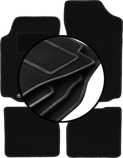 Velour Car Mats Set Peugeot 306 Cabrio 1993-2001