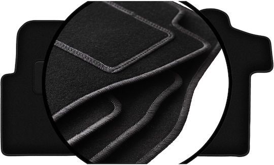Velours Teppichmatten Set Renault Master II 3-Sitzer 2010