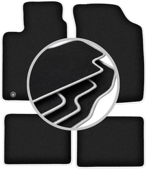 Carlux-silver Car Mats Renault Thalia I Sedan 2000-2010