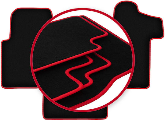 Carlux-red Car Mats Renault Master Ii Van 2010