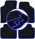 Carlux Blue Car Mats Kia Sephia I Sedan 1994-1997