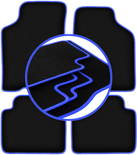 Carlux Blue Car Mats Kia Sephia I Sedan 1994-1997