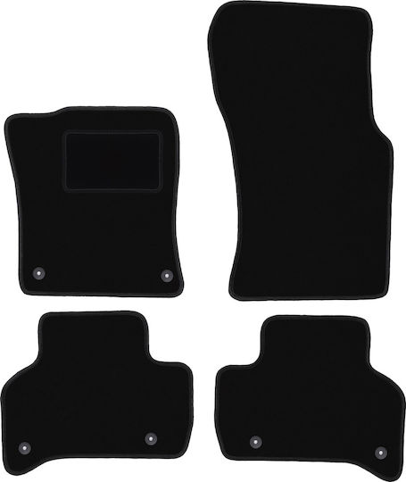 Black Velvet Floor Mats Jaguar Xe Sedan 2015