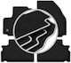 Carlux-silver Car Mats Ford S-max Mk1 Minivan 2012-2015