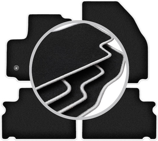 Carlux-silver Car Mats Ford S-max Mk1 Minivan 2012-2015