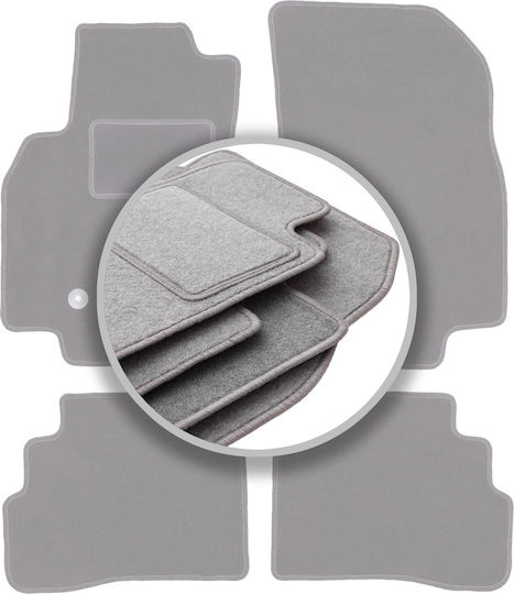 Gray Car Mats Opel Karl Hatchback 2015