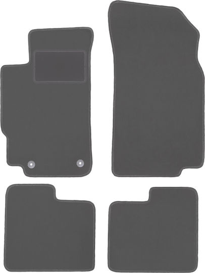 Graphite Car Mats Peugeot 406 Sedan Station Wagon Break 1995-2004