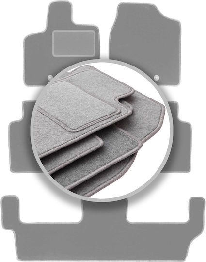 Gray Car Mats Volkswagen Routan 7-seater 2008-2015