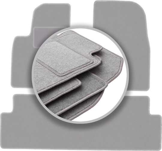 Gray Car Mats Tesla Model 3 Sedan 2017