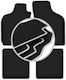Carlux-silver Car Mats Fiat Palio Sedan 1996-2004