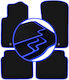 Carlux-blaue Autoteppiche Opel Omega B Limousine Kombi 1994-2003
