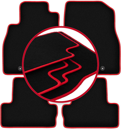 Carlux-red Car Floor Mats Chevrolet Volt Hatchback 2012-2017