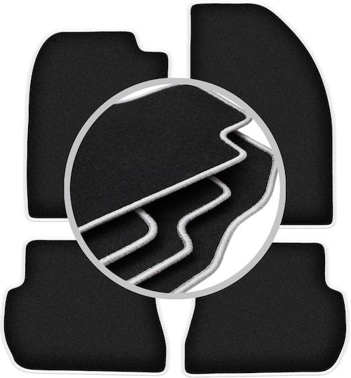 Carlux Silver Car Mats Ford Fusion Hatchback 2002-2005